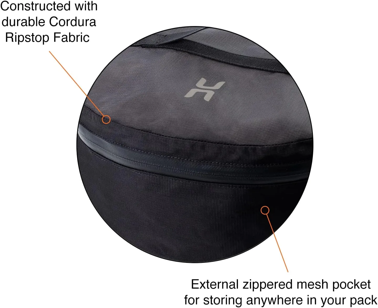 Hillsound PackStack Pro Storage Cubes, Waterproof Packing Cubes for Backpacking & Camping Space-Saving Modular Backpack Organizers