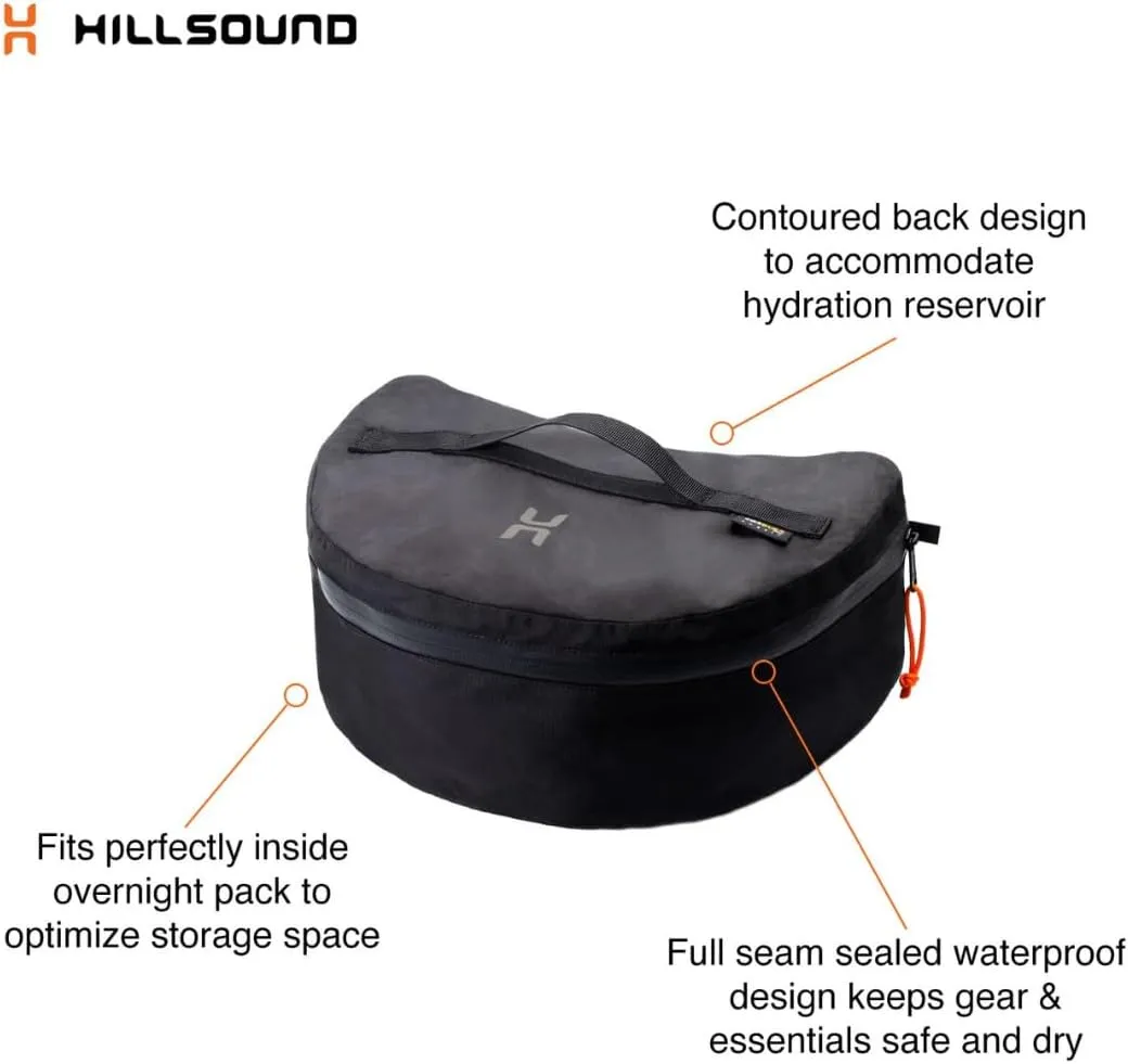 Hillsound PackStack Pro Storage Cubes, Waterproof Packing Cubes for Backpacking & Camping Space-Saving Modular Backpack Organizers