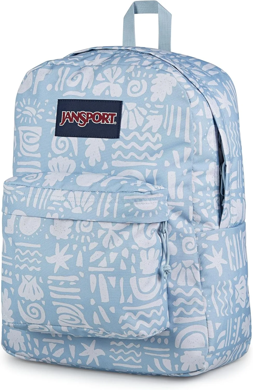 JanSport SuperBreak Plus Backpack with Padded 15-inch Laptop Sleeve and Integrated Bottle Pocket - Spacious and Durable Daypack for Work and Travel - Coastal Curiosities