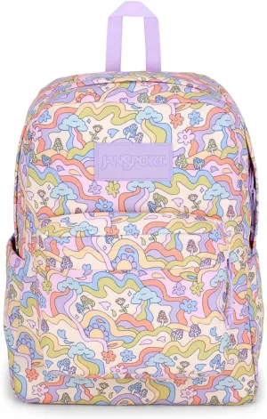 JanSport SuperBreak Plus Backpack with Padded 15-inch Laptop Sleeve and Integrated Bottle Pocket - Spacious and Durable Daypack for Work and Travel - Groovy Guides