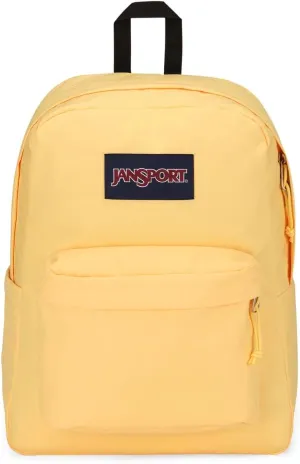 JanSport SuperBreak Plus Backpack with Padded 15-inch Laptop Sleeve and Integrated Bottle Pocket - Spacious and Durable Daypack for Work and Travel - Sun Shimmer