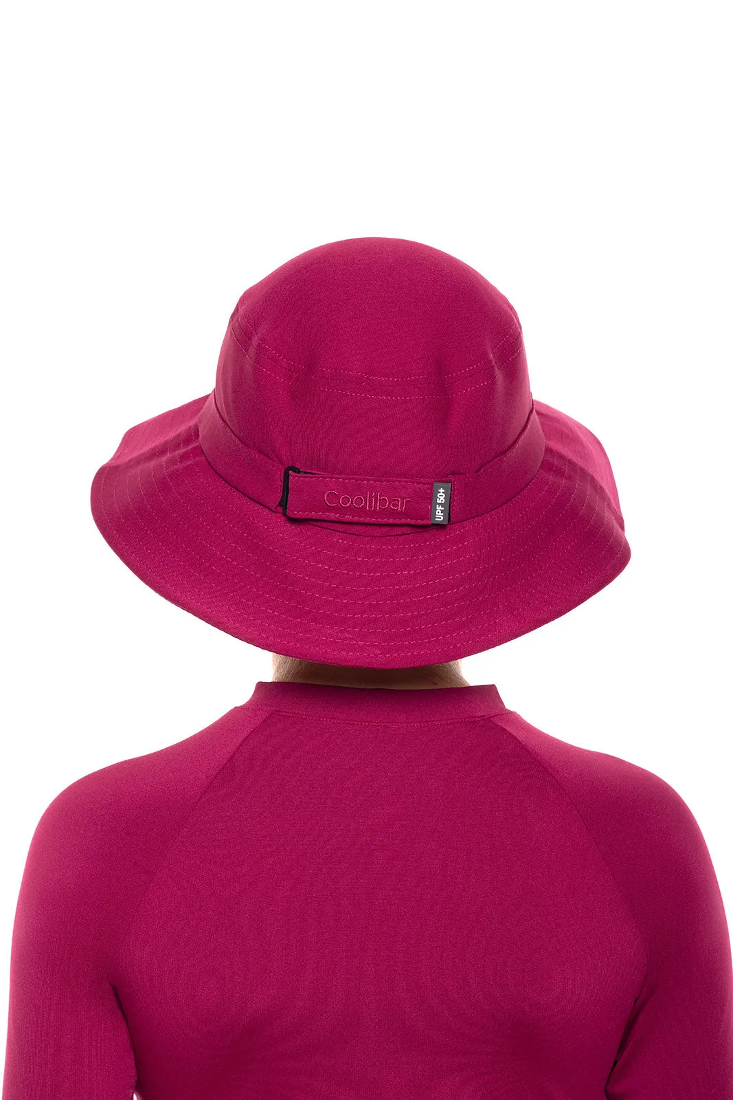 Kid's Caspian Bucket Hat  |  Red Crush