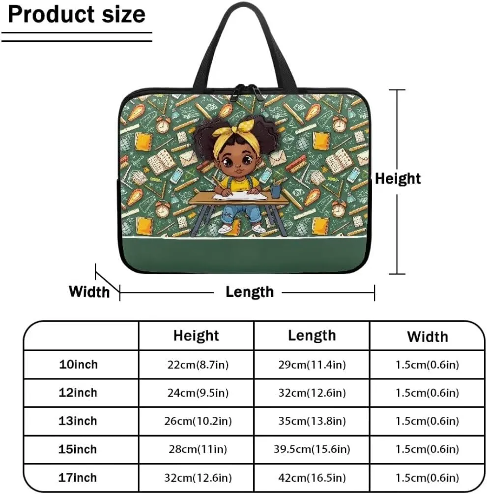 Kuiaobaty Laptop Handle bag for Women Protective Laptop Sleeve 10-17 Inches
