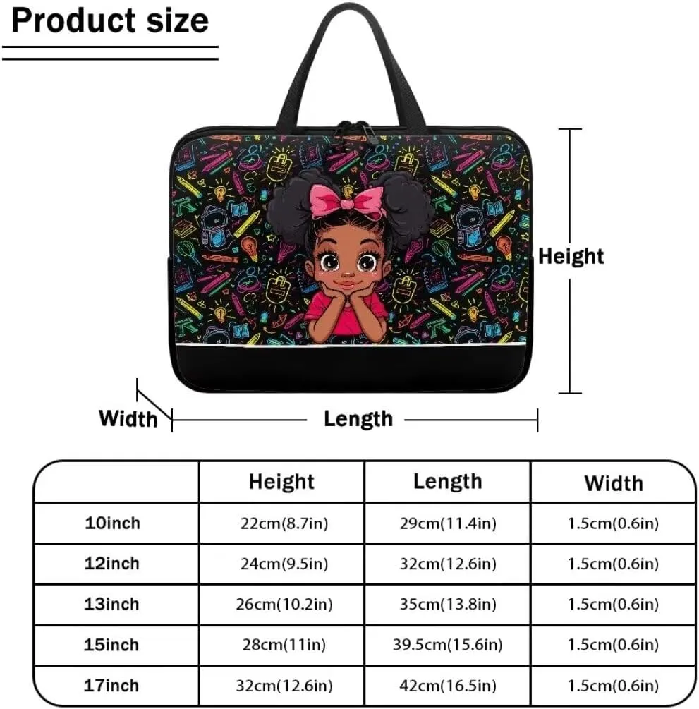 Kuiaobaty Laptop Handle bag for Women Protective Laptop Sleeve 10-17 Inches