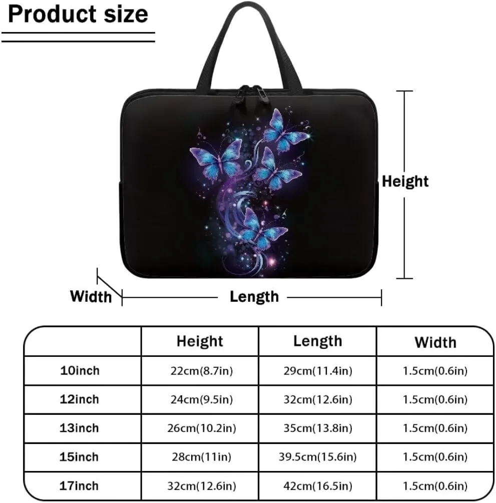 Kuiaobaty Laptop Protective Case for College 10-17 Inches Laptop Briefcase