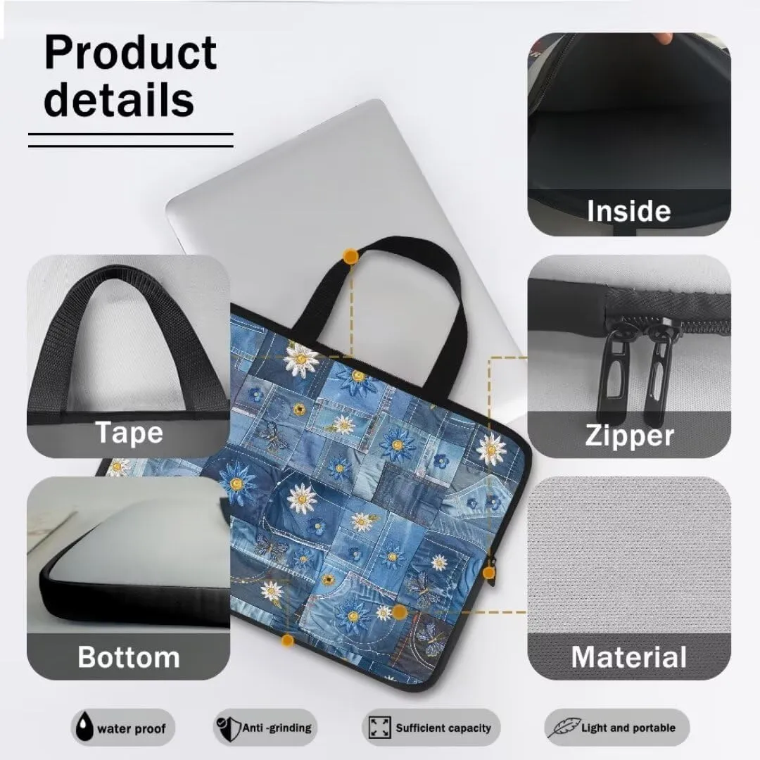 Kuiaobaty Laptop Protective Case for College 10-17 Inches Laptop Briefcase