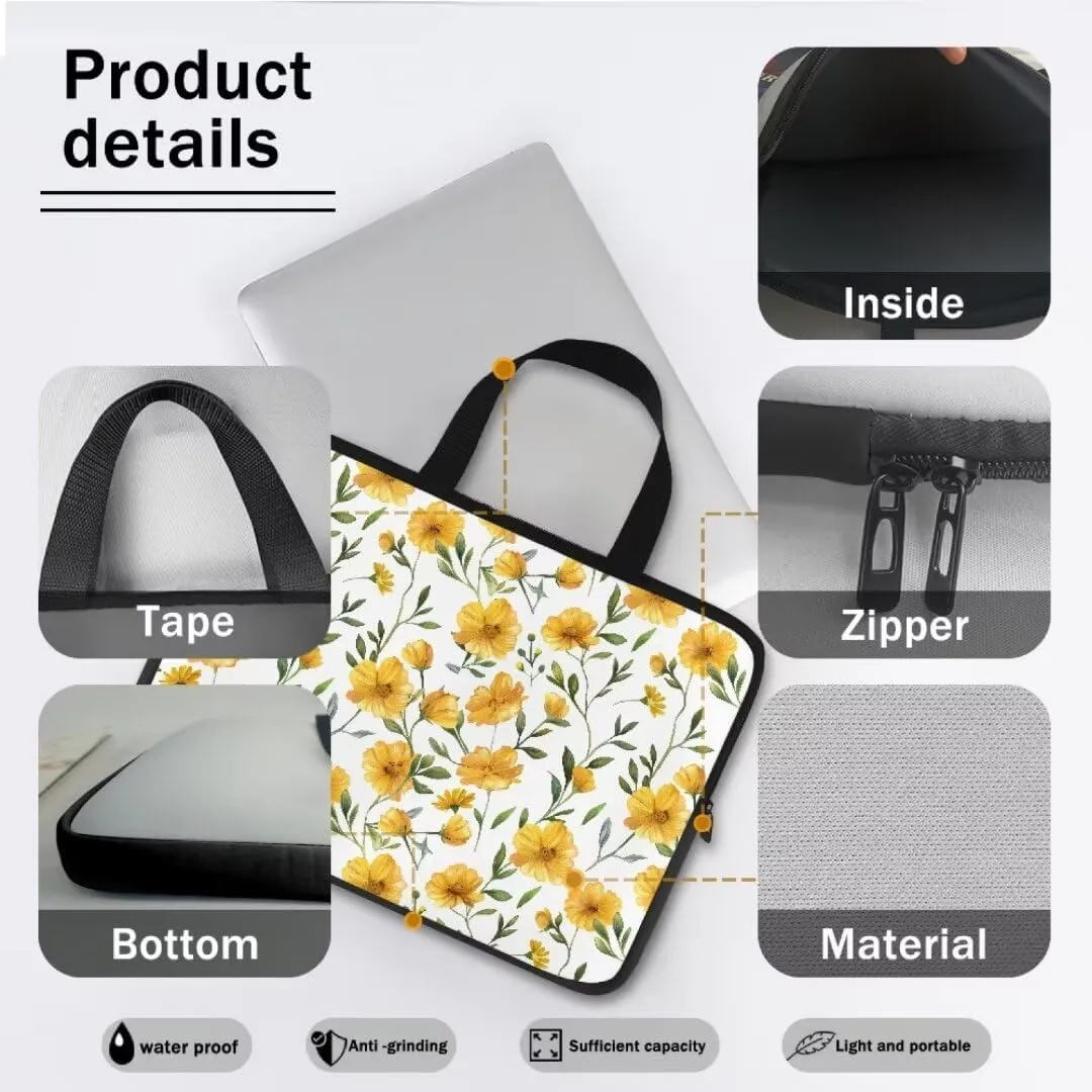 Kuiaobaty Laptop Protective Case for College 10-17 Inches Laptop Briefcase