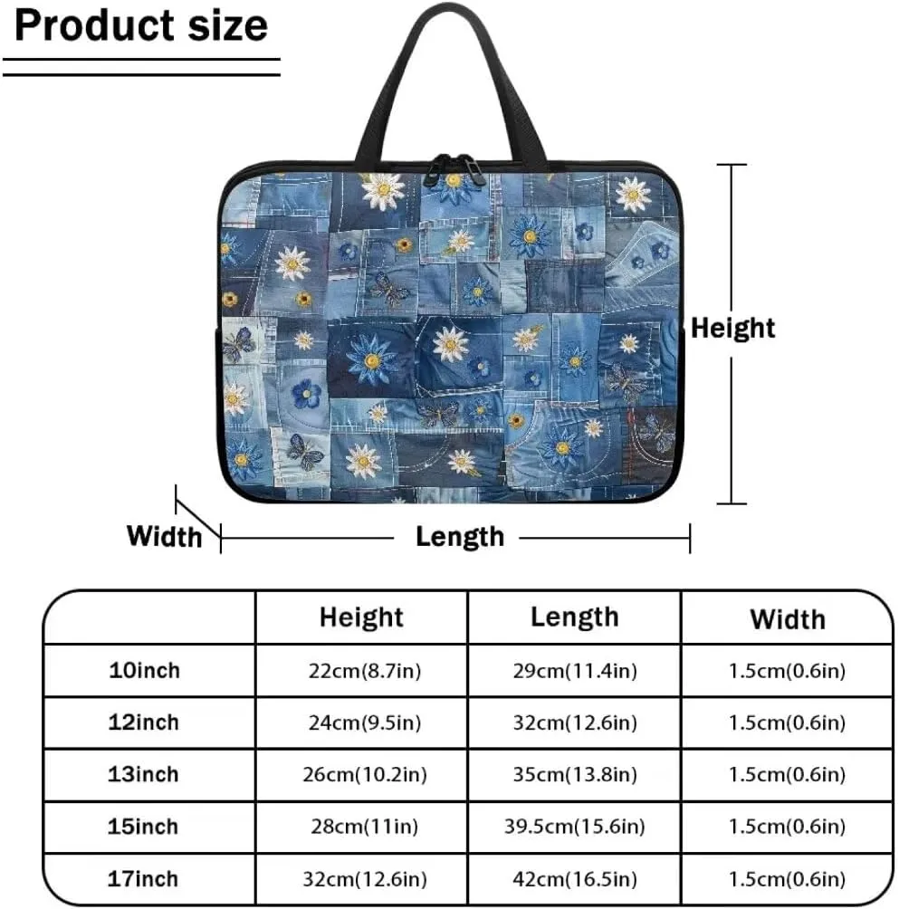 Kuiaobaty Laptop Protective Case for College 10-17 Inches Laptop Briefcase