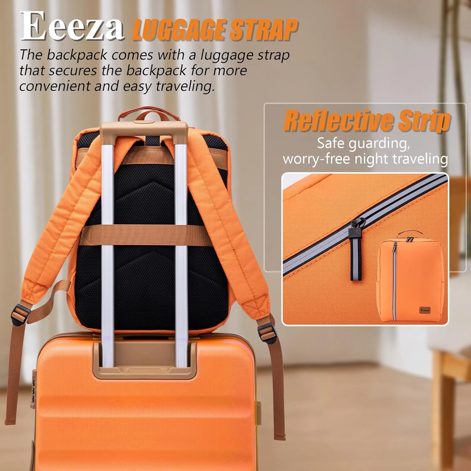 Laptop Backpack, Durable Lightweight Travel Backpack Featuring Spacious Main Laptop Compartment, Functionality for Travel, School, Daily Use