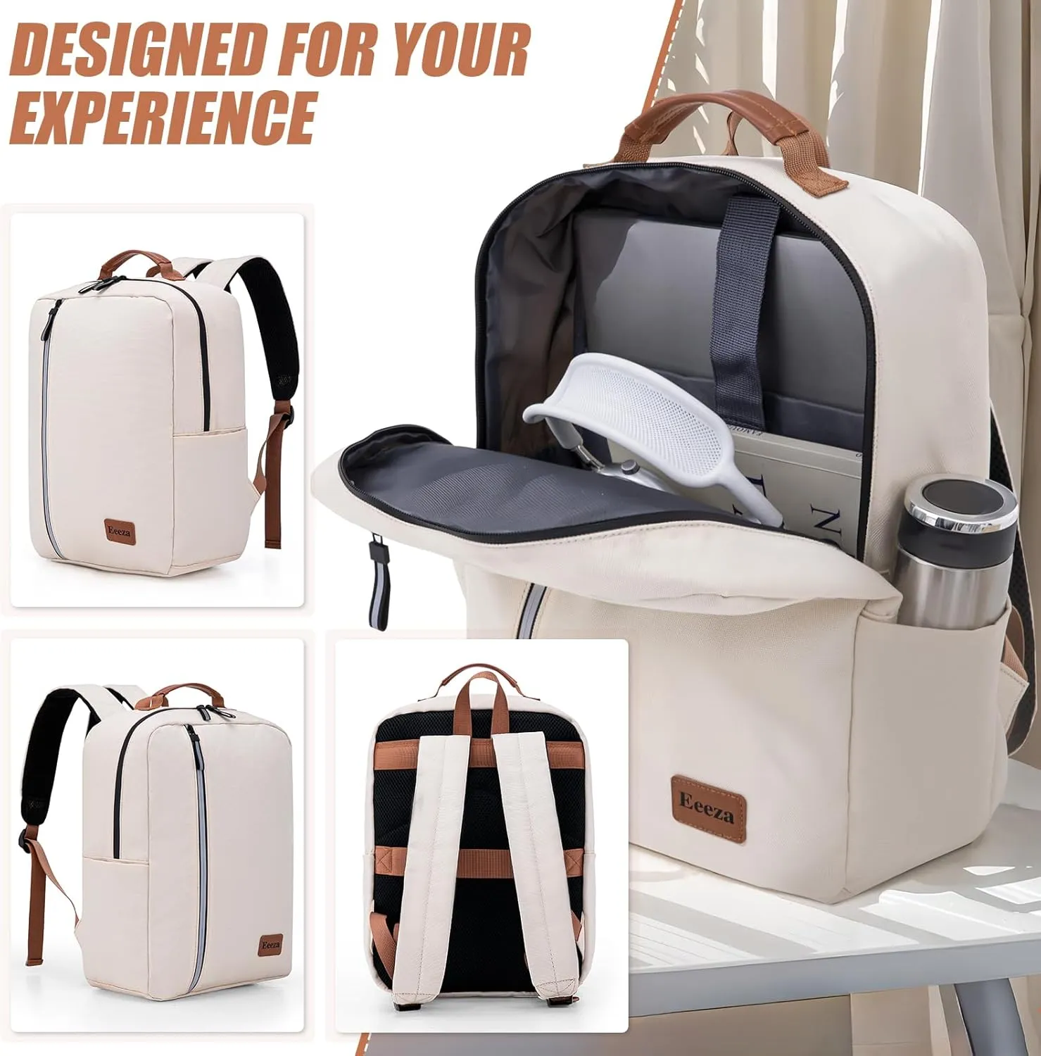 Laptop Backpack, Durable Lightweight Travel Backpack Featuring Spacious Main Laptop Compartment, Functionality for Travel, School, Daily Use