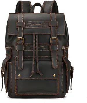 Laptop LARGE Backpack Casual Bookbag Daypack Camping Travel Rucksack(E)