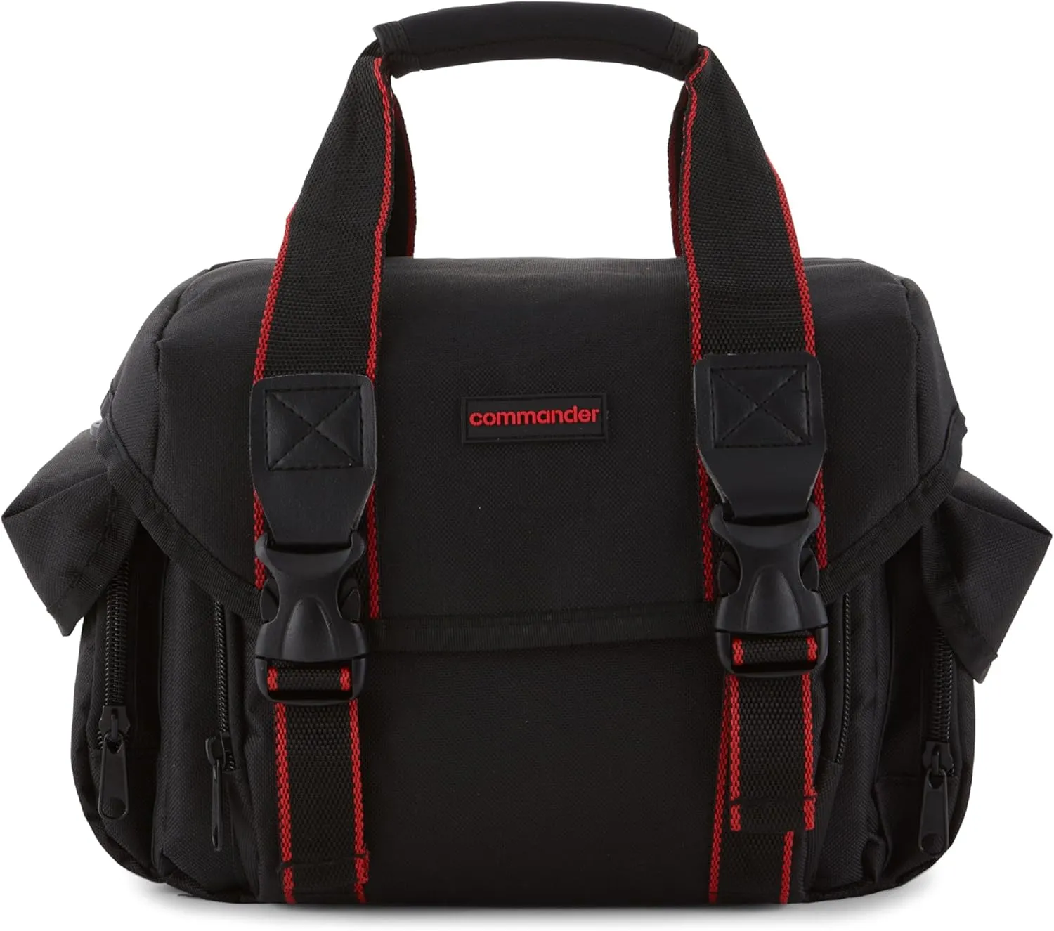 Large Camera Bag - Water Resistant, Soft Padded, Spacious Travel Bag for Canon EOS, Nikon, Sony & More DSLR Cameras/Camcorders Ample Storage and Protection for Your Equipment (Large)