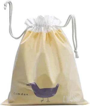 Large Capacity Storage Bag Drawstring Pouch for Clothes Travel Camping Yoga Swimming Peva Material 2 Pack