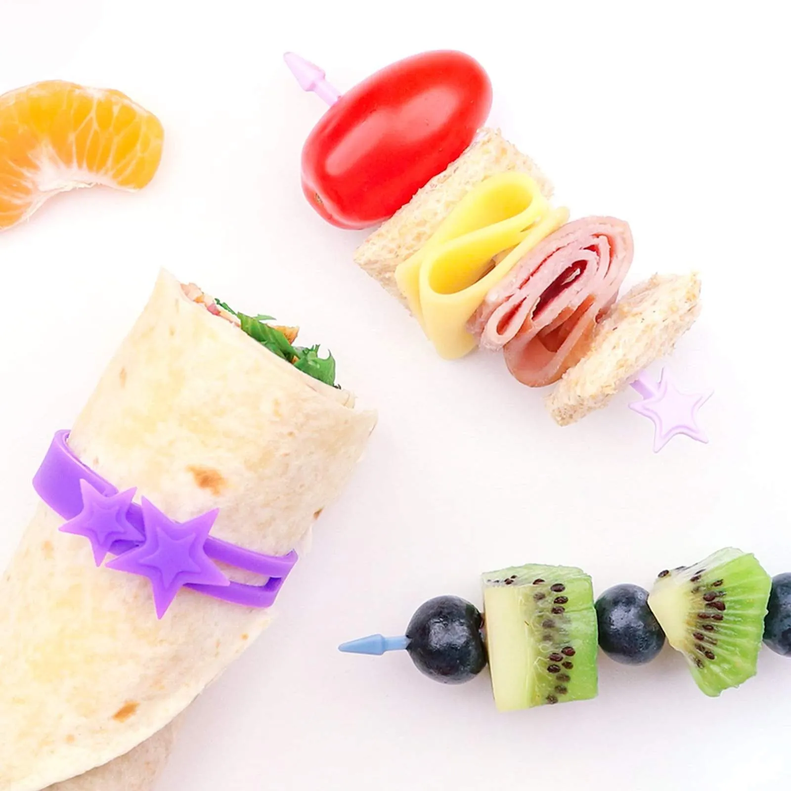 Lunch Punch Silicone Wrap Bands ~ Yellow