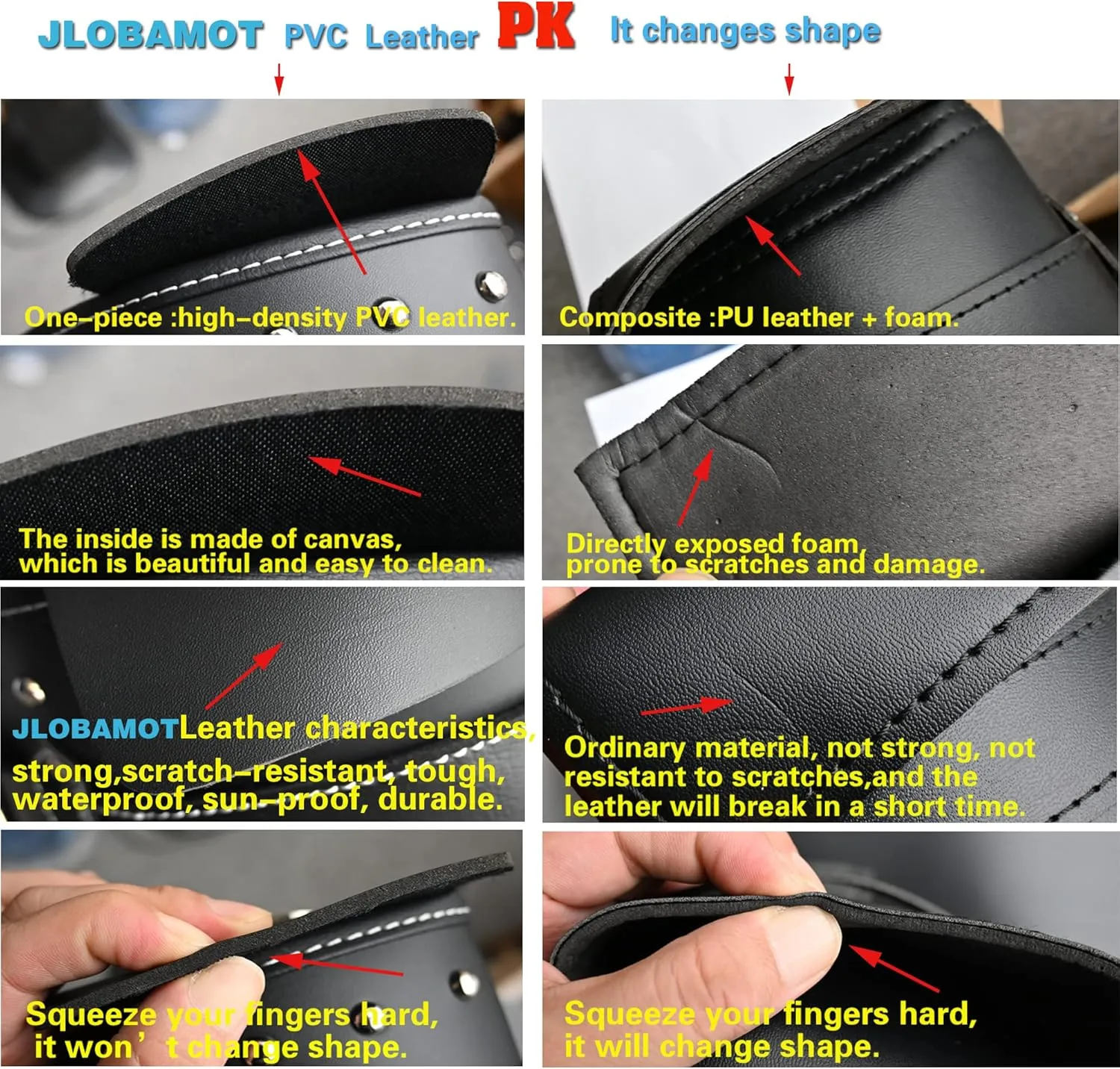 Motorcycle Pvc Faux Leather Tool Bag|Universal Fork Bag|Motorcycle Handlebar Bag|Motorcycle Tool Bag|Motorcycle Roll Bag| Saddlebags|Handlebar Bag| Sissy Bar Storage ToolBag|Black belt|Black38