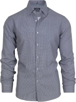Nautica Slim Fit Mens Dress Shirts Long Sleeve Button Down Wrinkle Free Formal 4-Way Stretch