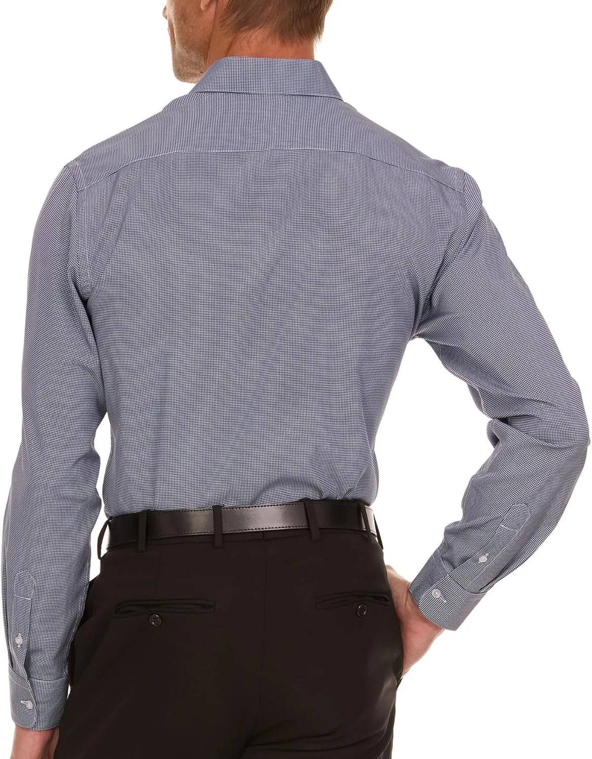 Nautica Slim Fit Mens Dress Shirts Long Sleeve Button Down Wrinkle Free Formal 4-Way Stretch