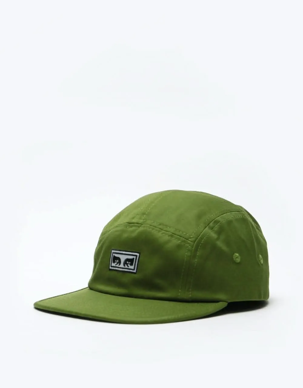 Obey Eyes 5 Panel Cap - Army