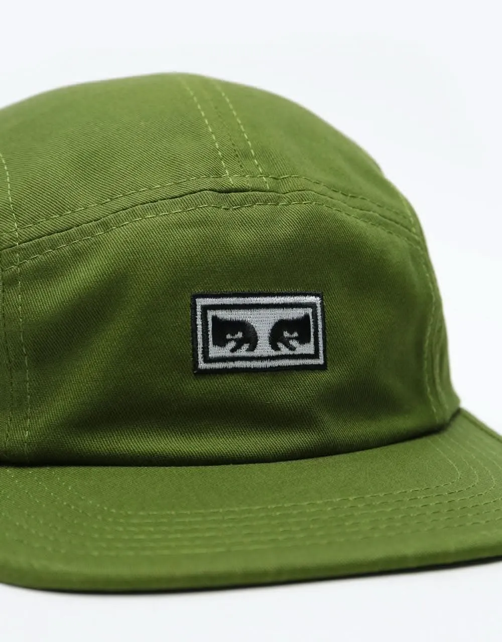 Obey Eyes 5 Panel Cap - Army