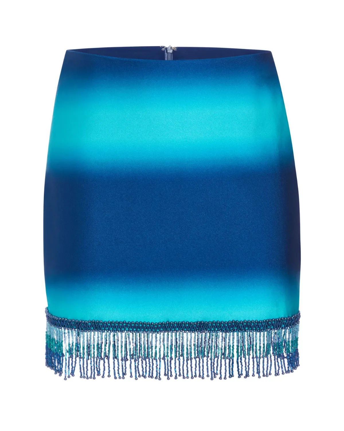 OMBRE BEADED MINI SKIRT
