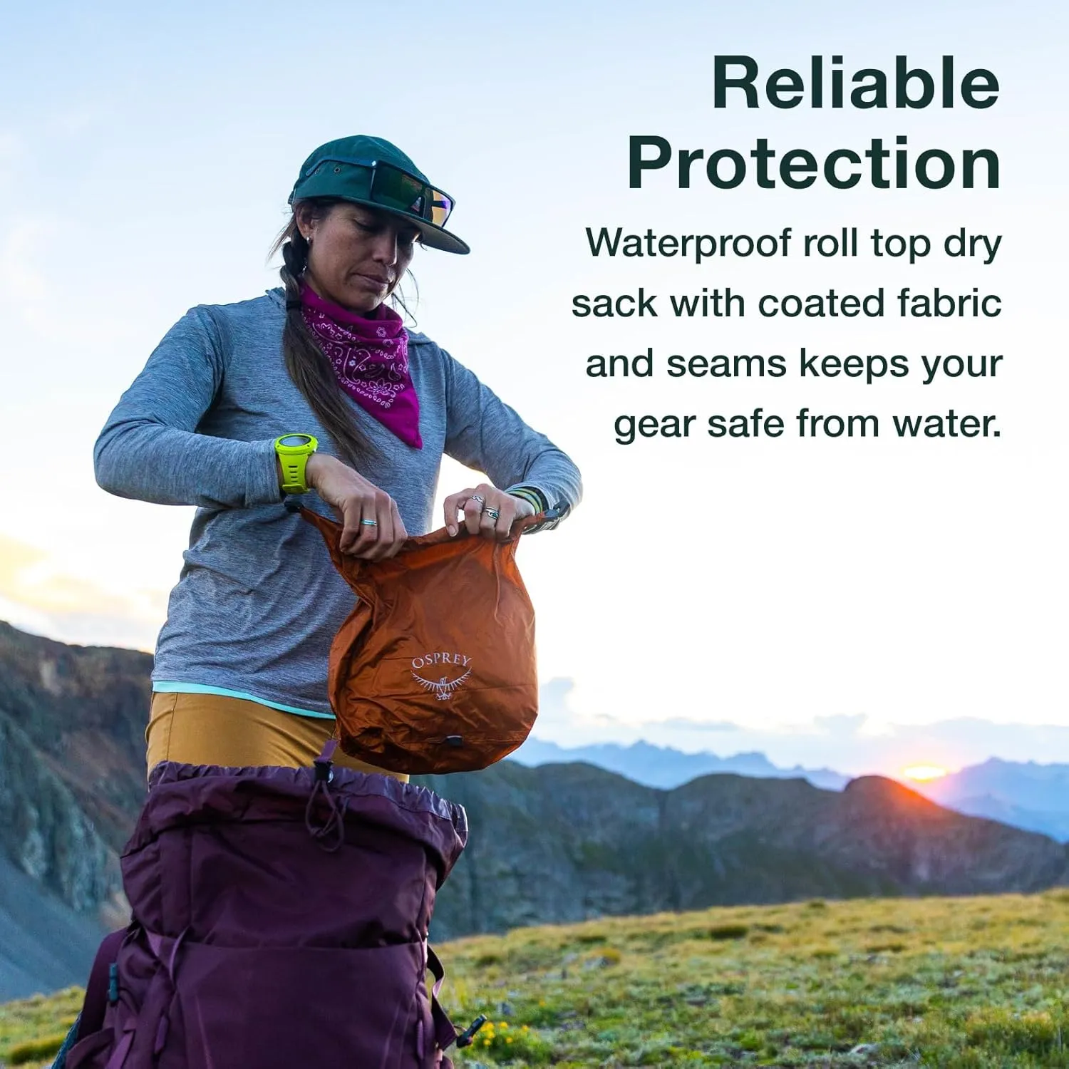 Osprey Waterproof Dry Sack with Window
