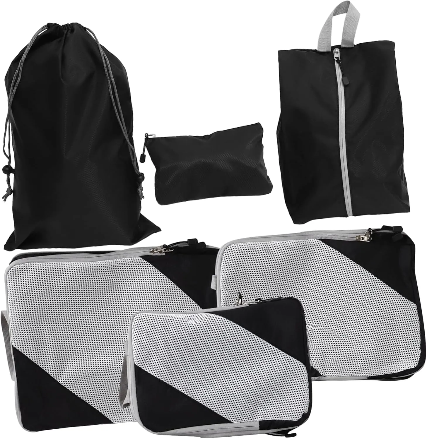 Packing Cubes for Travel Suitcase Compression Packing Cubes Set Stain-resistant and Space-saving Travel Organizer