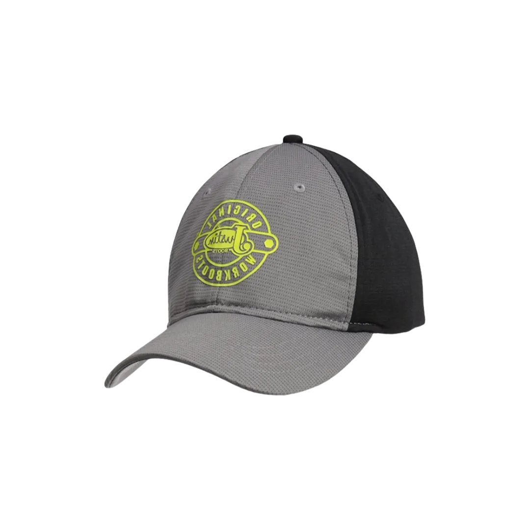 Paramount Appar Grey Justin Print Logo Baseball Cap