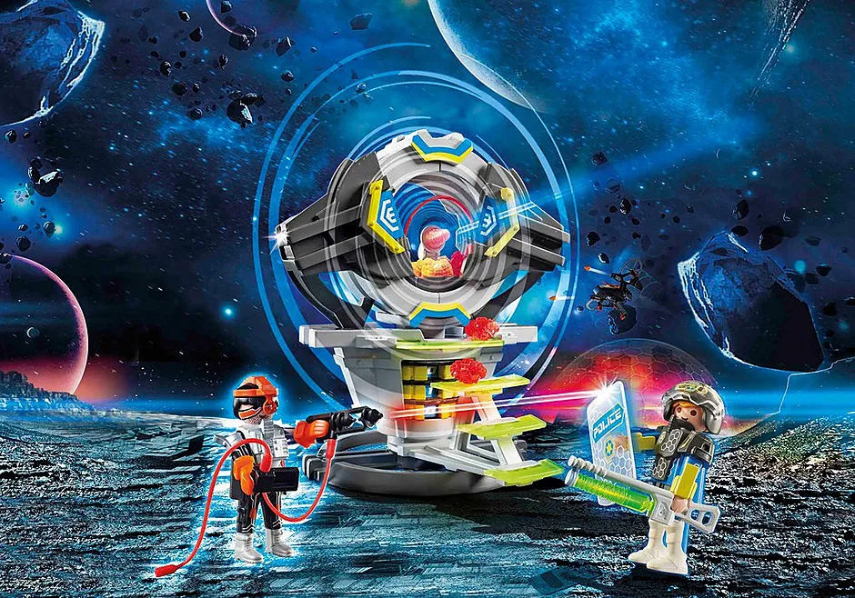 Playmobil Galaxy Police Safe with Secret Code