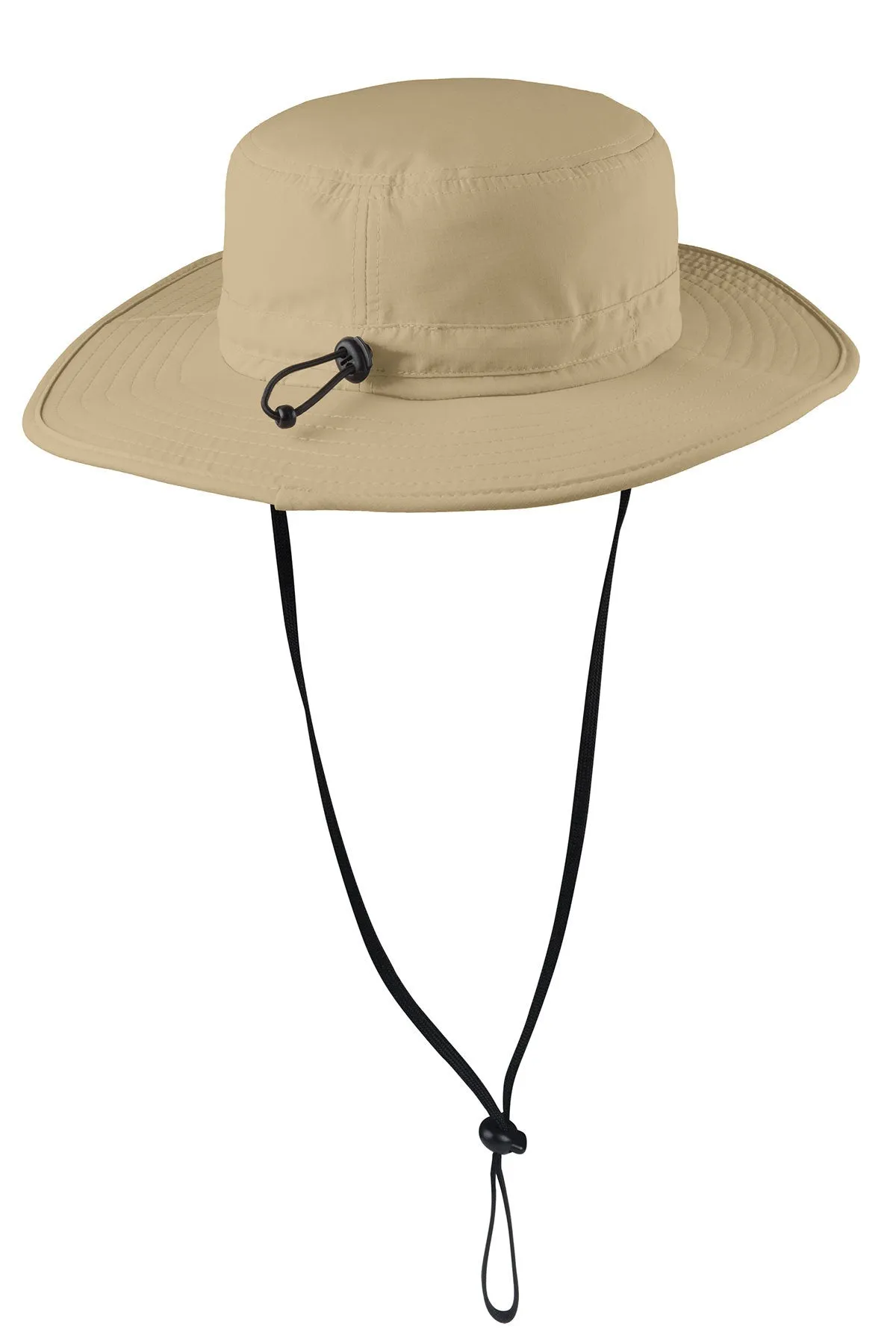 Port Authority Outdoor Wide-Brim Customized Hats, Coffee Cream