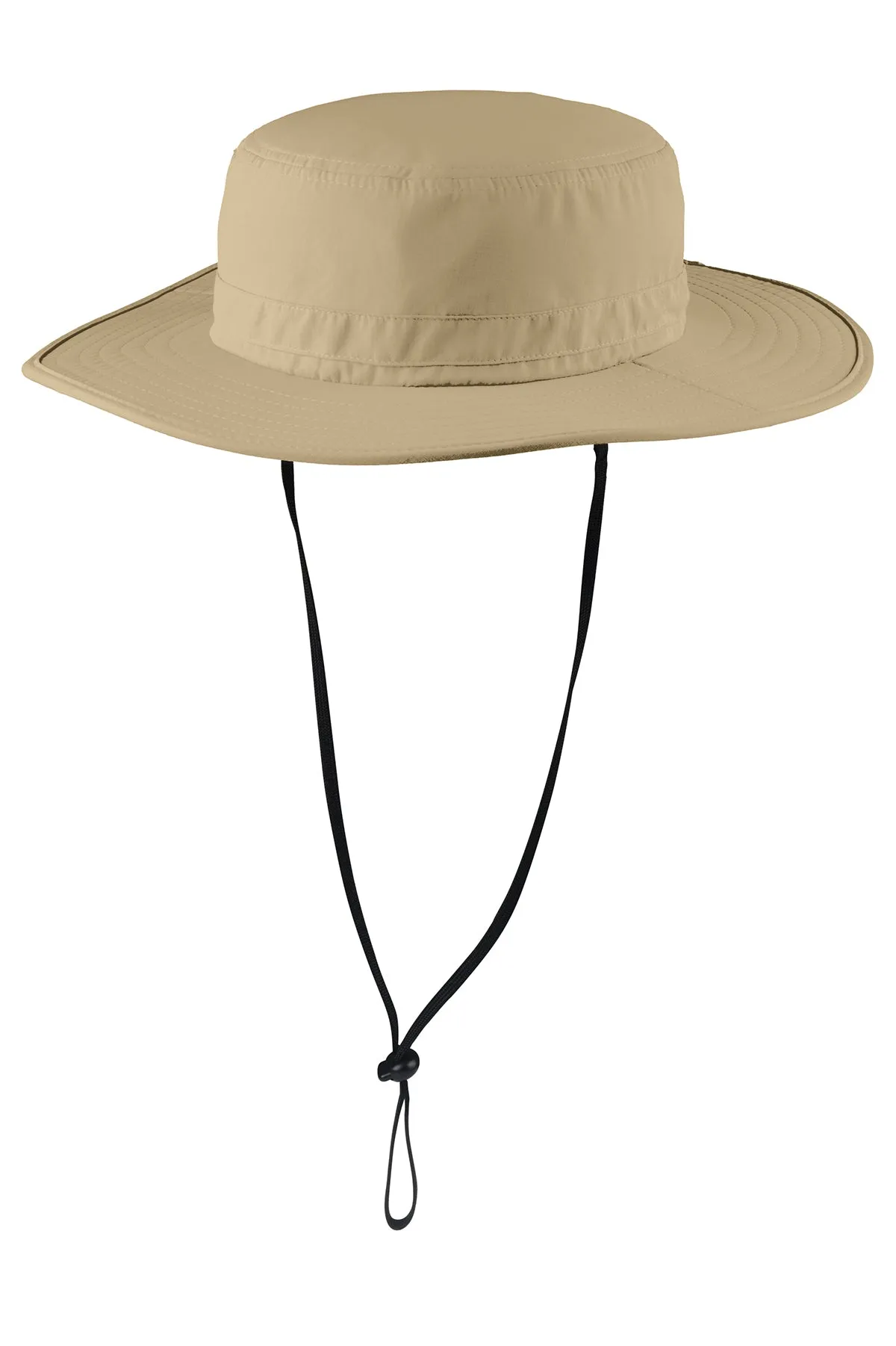 Port Authority Outdoor Wide-Brim Customized Hats, Coffee Cream