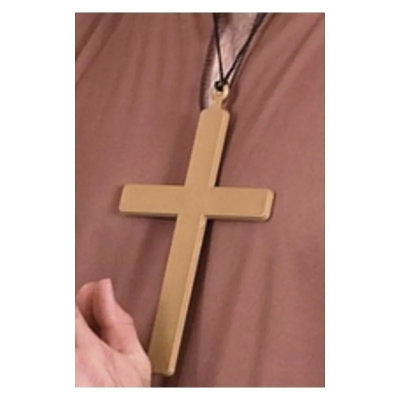 PVC Monks Cross Adult Gold