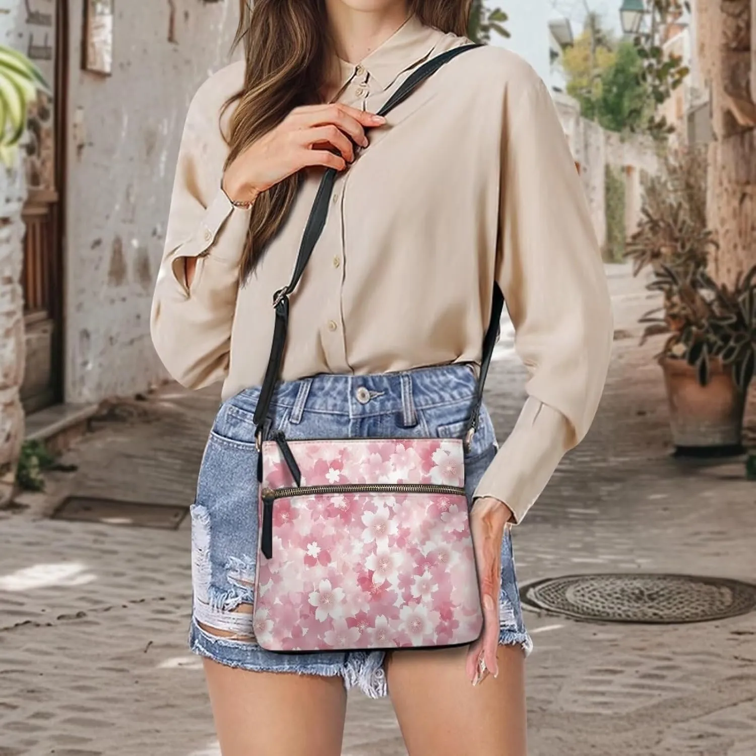 Satchel Bags for Women Crossbody Women Shoulder Bag Stylish Sling Bag Large Purse PU Leather Handbag