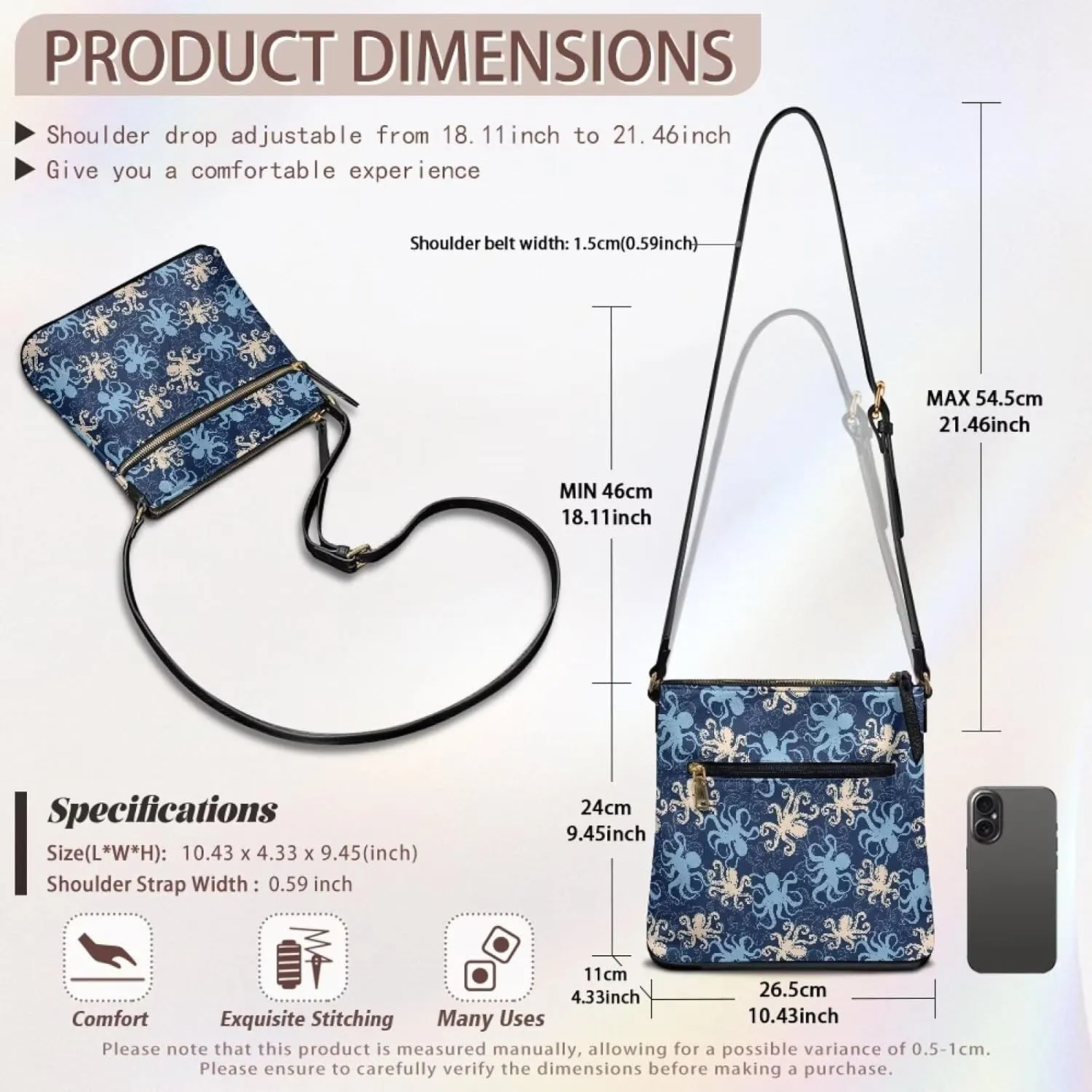 Satchel Bags for Women Crossbody Women Shoulder Bag Stylish Sling Bag Large Purse PU Leather Handbag