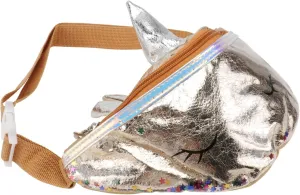 Sequin Pouch Waist Bag for Women Fashion Unicorn Chest Pack Hands- Sports Bag Lightweight Stylish for Shopping Travel