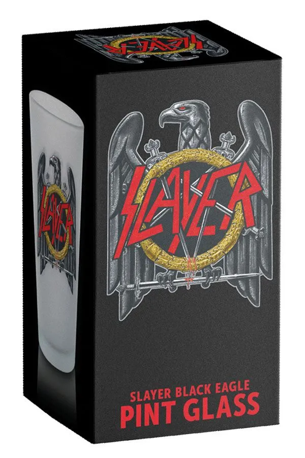 SLAYER PINT GLASS: EAGLE