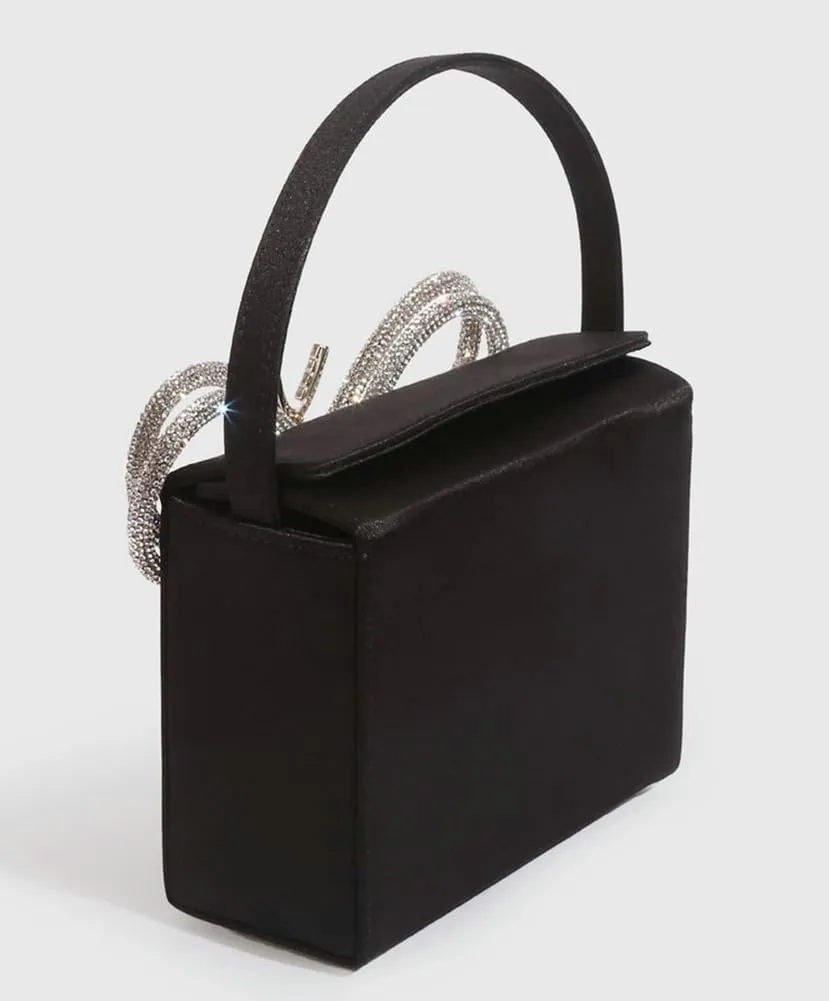 Small Evening Bag Clutch Purses for Women Butterfly Rhinestones Tote Purse Sparkling Handbag Bags