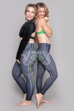 Sol Legging | Retro Neon