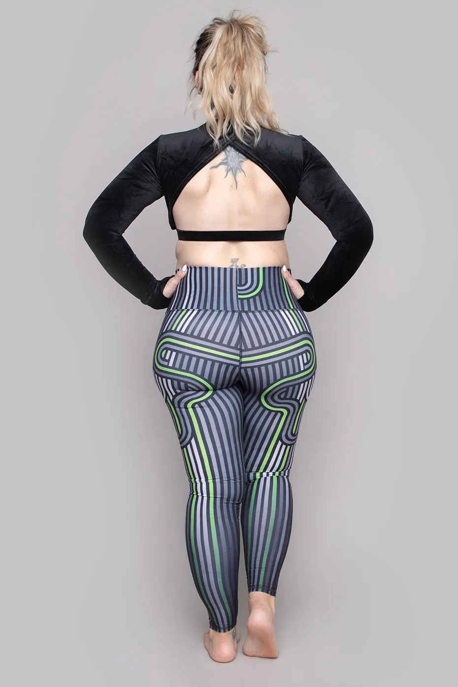 Sol Legging | Retro Neon