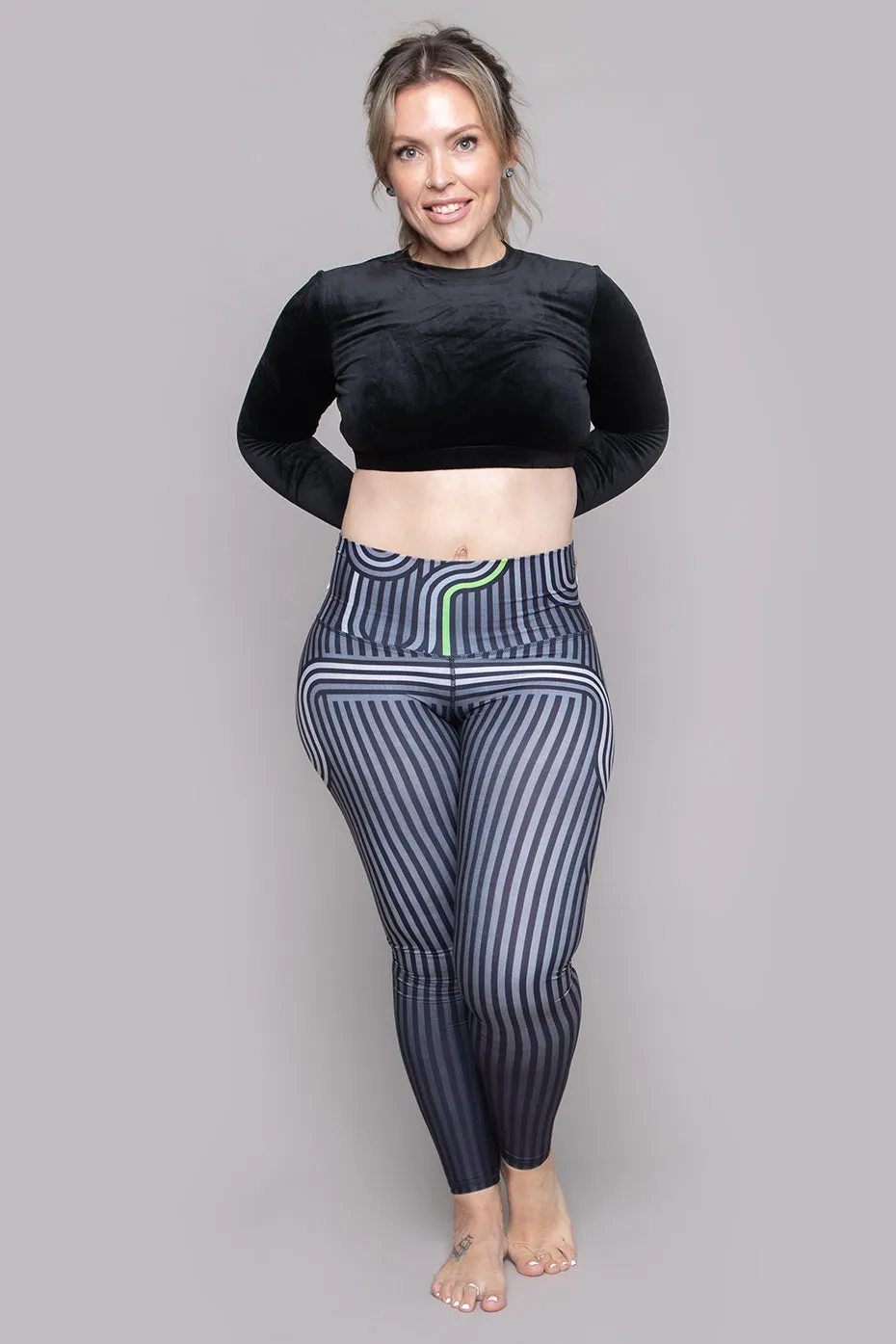 Sol Legging | Retro Neon