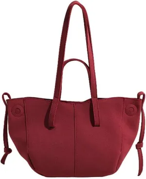 Stylish Large Capacity Suede Tote Bag Top handle Bag Vintage Hobo Bag Shoulder Bag Satchel Purse Shopping Bag for Women