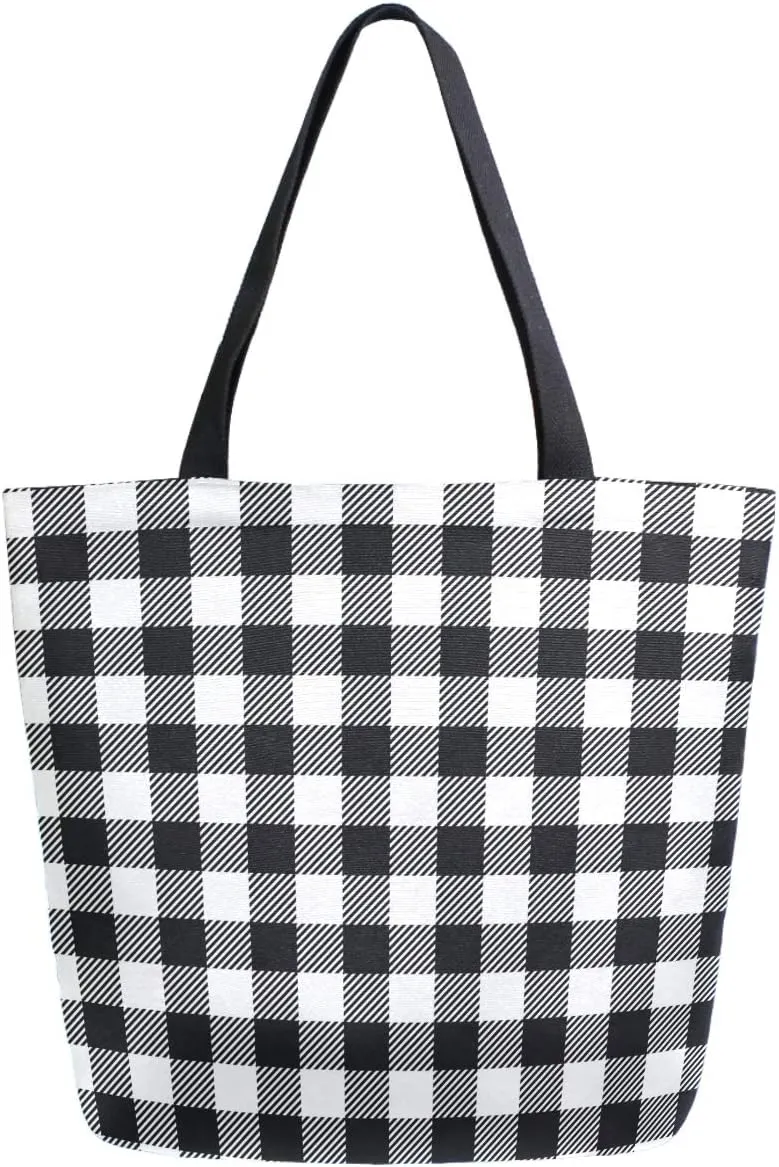 Stylish Print Extra Large Shoulder Tote Bag for Beach Travel Weekender Gym Grocery Shopping