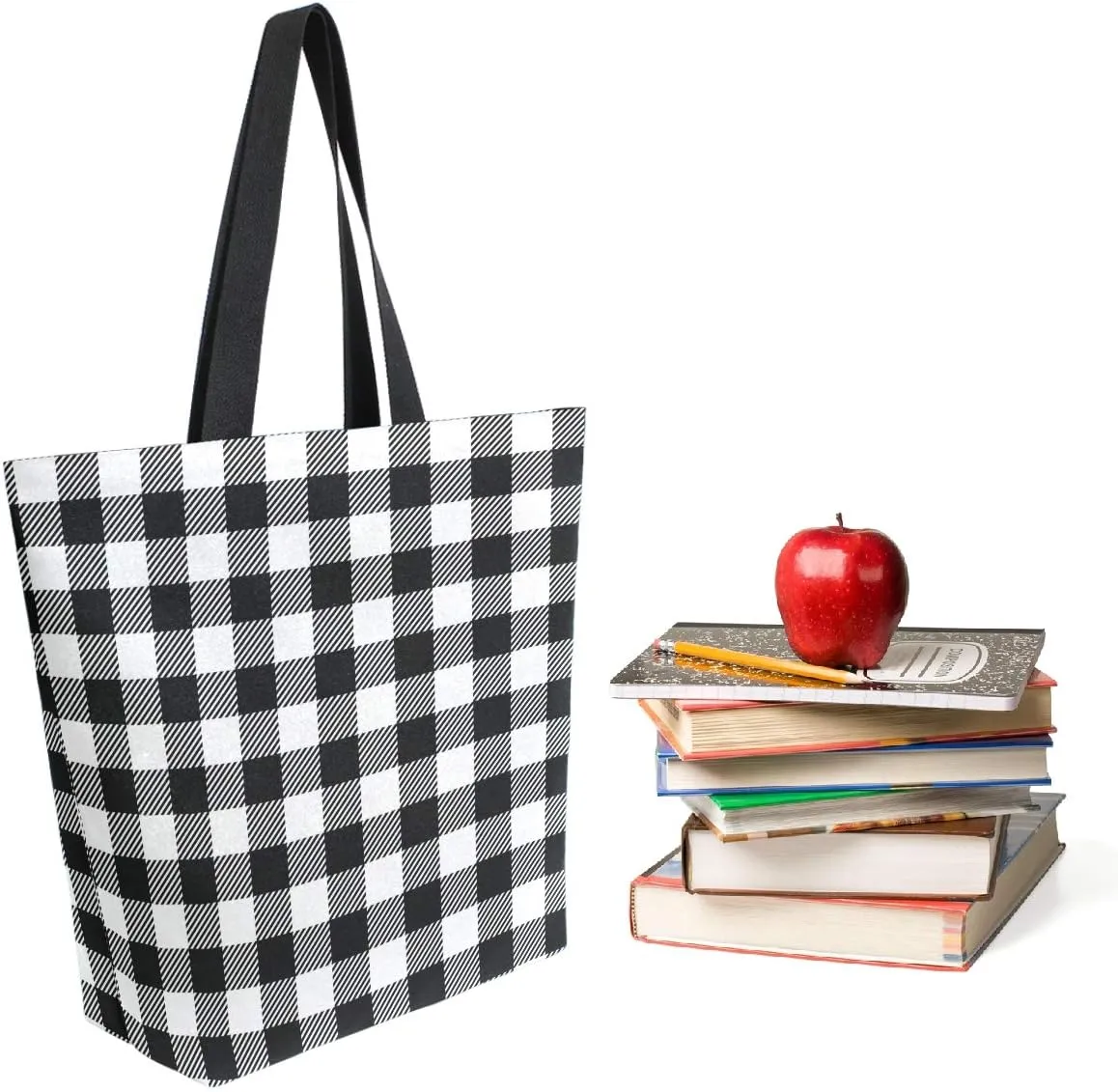 Stylish Print Extra Large Shoulder Tote Bag for Beach Travel Weekender Gym Grocery Shopping