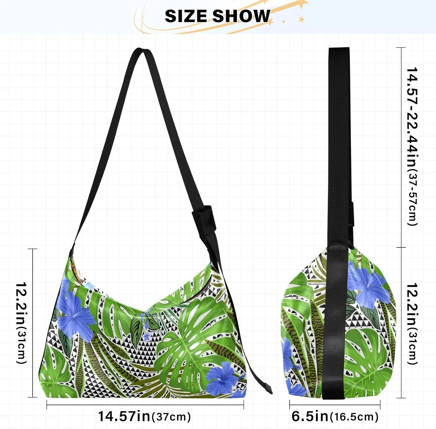 Stylish PU Leather Hobo Bag Spacious Handbag for Women for Any Occasion