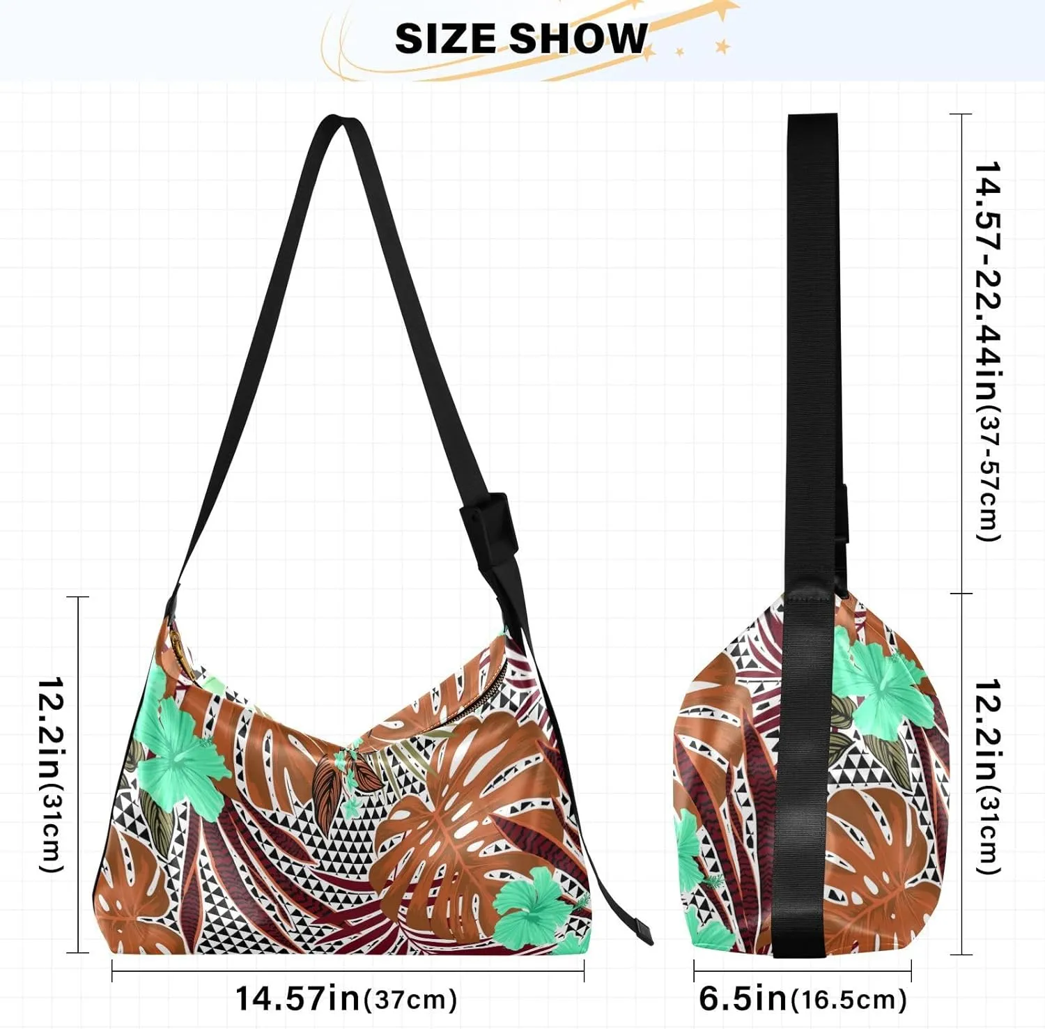 Stylish PU Leather Hobo Bag Spacious Handbag for Women for Any Occasion