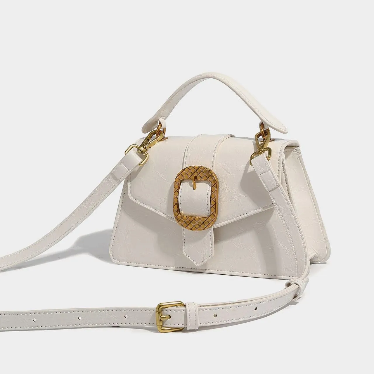 Stylish Soft Vegan Leather Top Handle Bag For Women, Mini Classic Satchel Purse, Small Women Office Bags