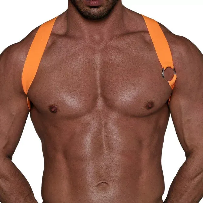 TOF Paris Party Boy Neon Elastic Harness Neon Orange