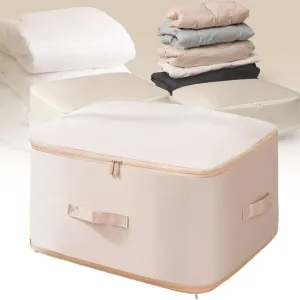 Ultra Space Saving Self Compression Organizer, Self Compression Moving Organizer Bags, 2024 New Heavy Duty Moving Bags Space Saving Self Compression Organizer for Comforters (Beige, X-Large)