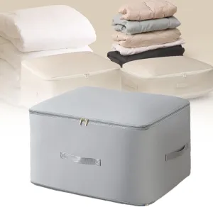 Ultra Space Saving Self Compression Organizer, Self Compression Moving Organizer Bags, 2024 New Heavy Duty Moving Bags Space Saving Self Compression Organizer for Comforters (Grey, X-Large)