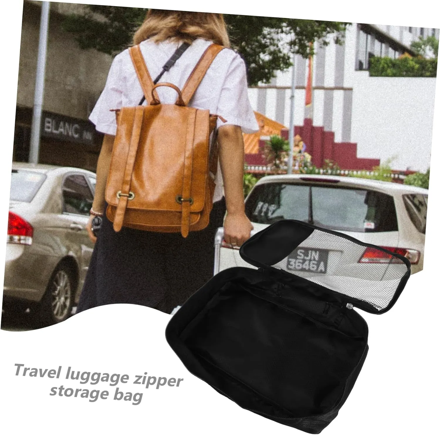 VALICLUD Suitcase Mesh Bag Travel Organizer Luggage Packing Cubes Packing Cubes for Travel Organizers for Luggage