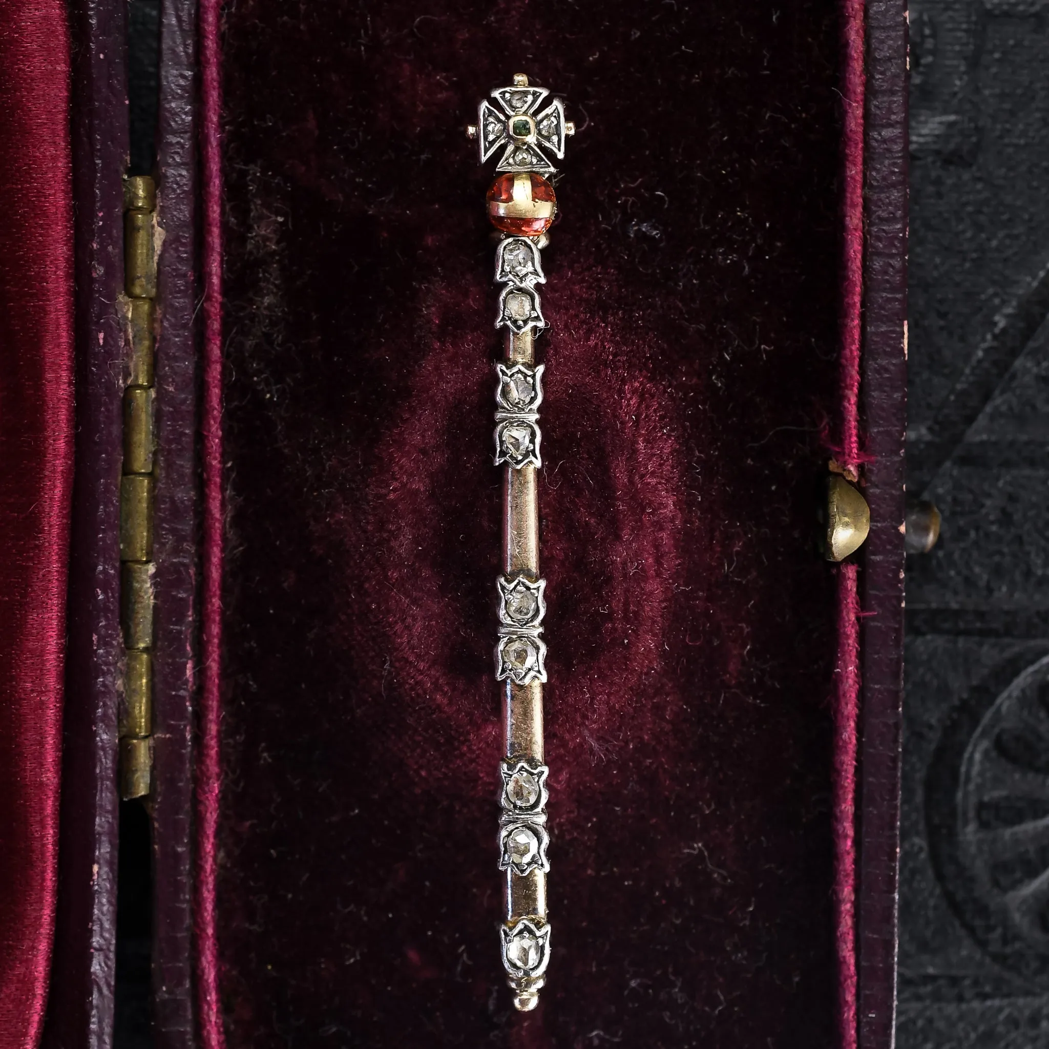 Victorian Crown Jewels "Sovereign’s Sceptre” Brooch